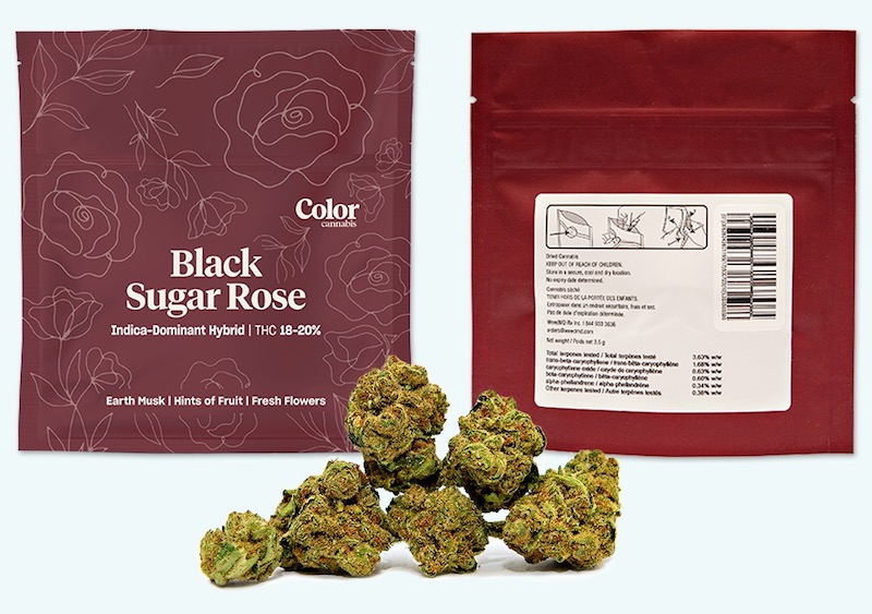WeedMD Debuts New Color Cannabis Cultivar Black Sugar Rose in Ontario and Launches Terpene-Labelled Profiles