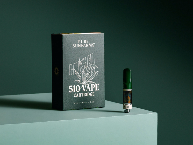 Pure Sunfarms Expands Cannabis 2.0 Offering with the Launch of a High THC Vape, Delivering a Spotlight on THC