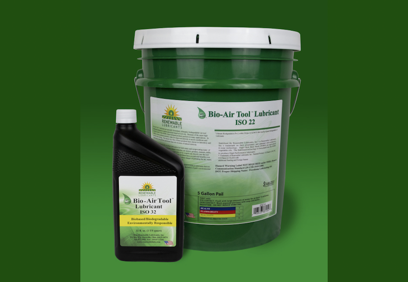 Environmentally Friendly Bio-Air Tool™ Lubricants Eliminate Reportable Incidents for Food Processing Plants