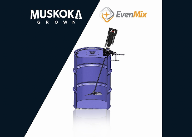 EvenMix Brings Cutting-Edge Advantage of Its Mixing Technology to Muskoka Grown