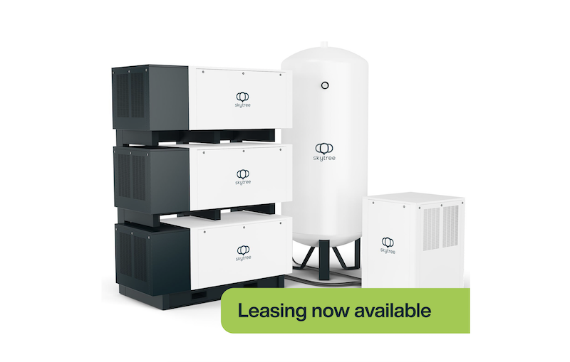 Skytree Introduces Leasing Program for Skytree Cumulus Direct Air Capture Units